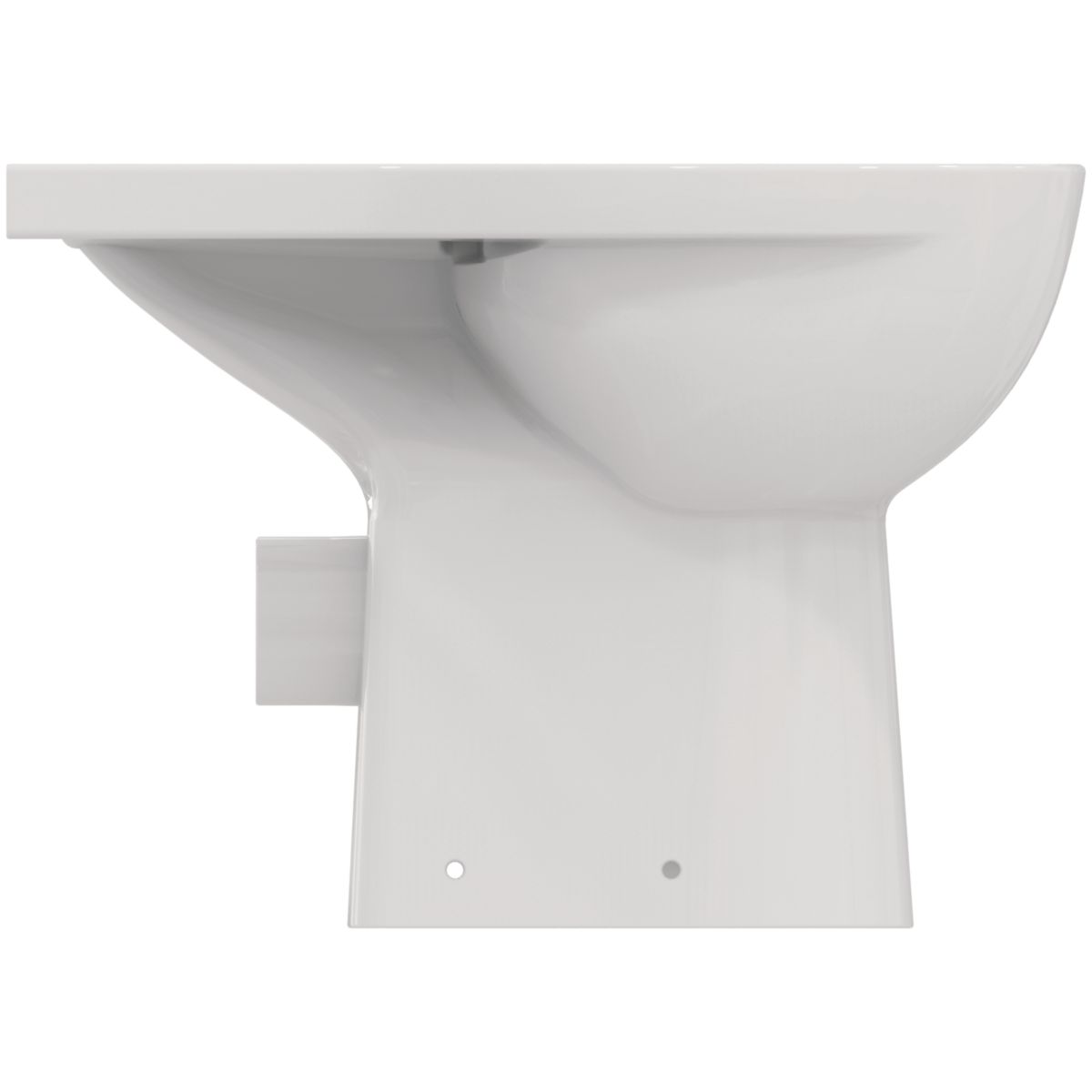 PORCHER Cuvette sur pied surélevée 65 x 35,5 cm Ulysse+ en porcelaine