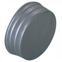 Bouchon mâle à joint galvanisé - Diamètre 125 mm - Réf 11098215