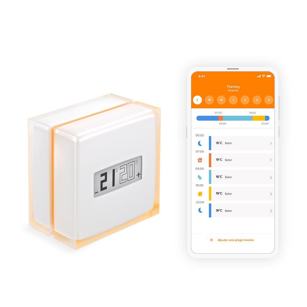 NETATMO Thermostat intelligent Réf NTHPRO Cedeo