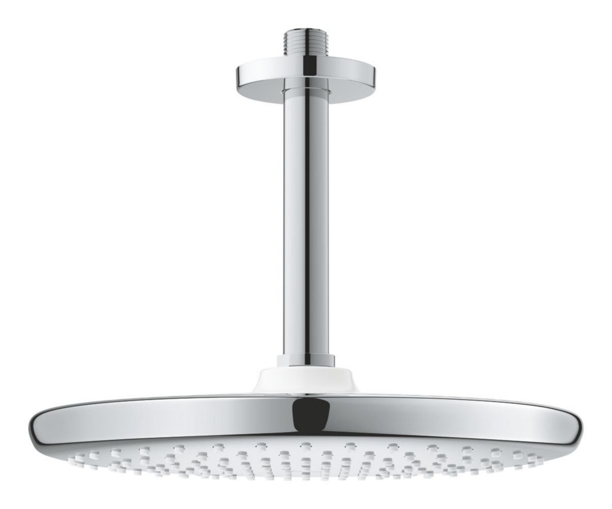 GROHE Ensemble douche de tête et bras plafonnier 142 mm, 1 jet Chromé