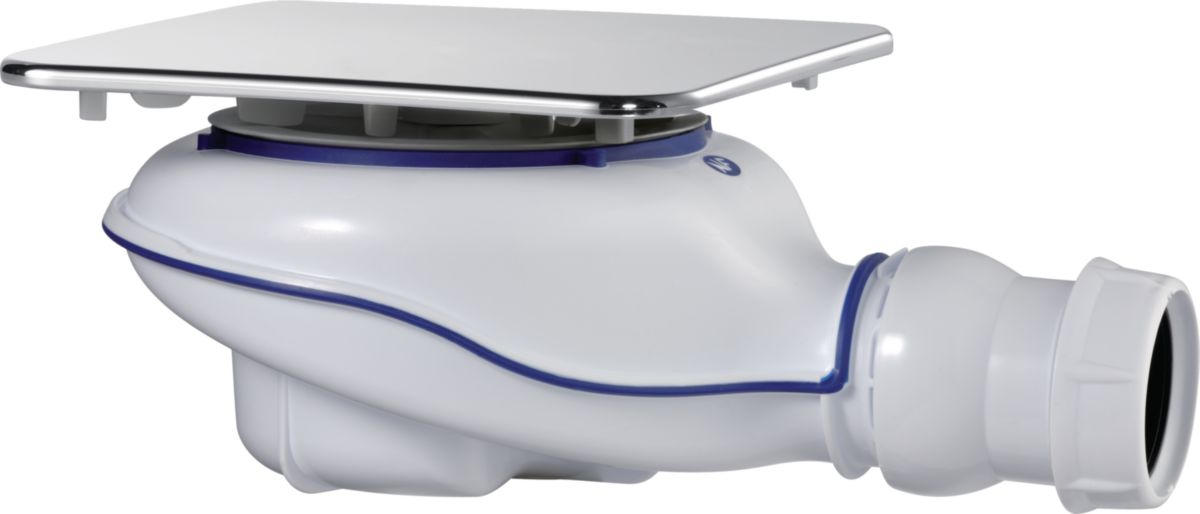 JACOB DELAFON Bondesiphon sortie horizontale D90mm capot carré