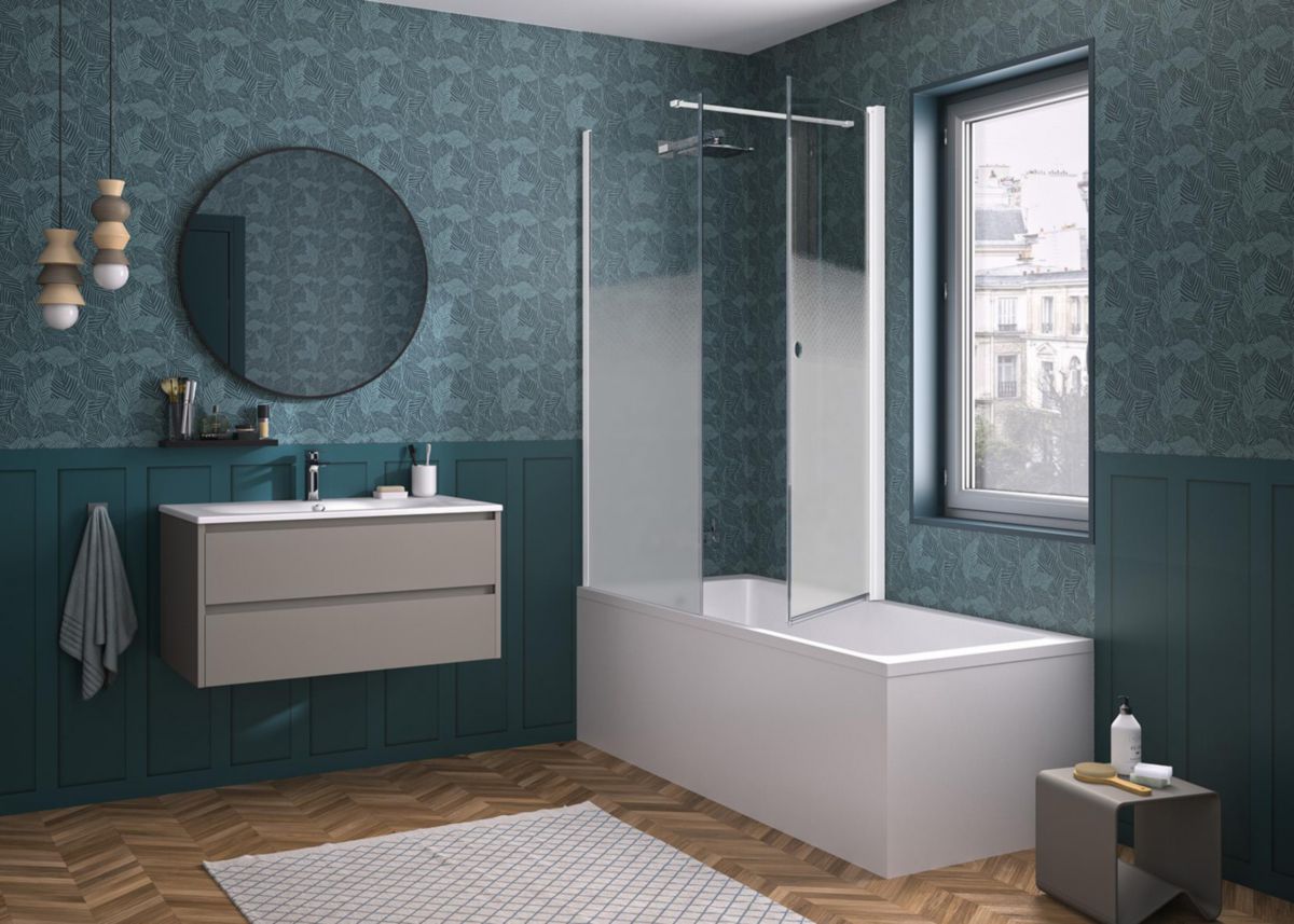 KINEDO DOUCHE Parebain Smart Design Orion, pivotant, pour montage en