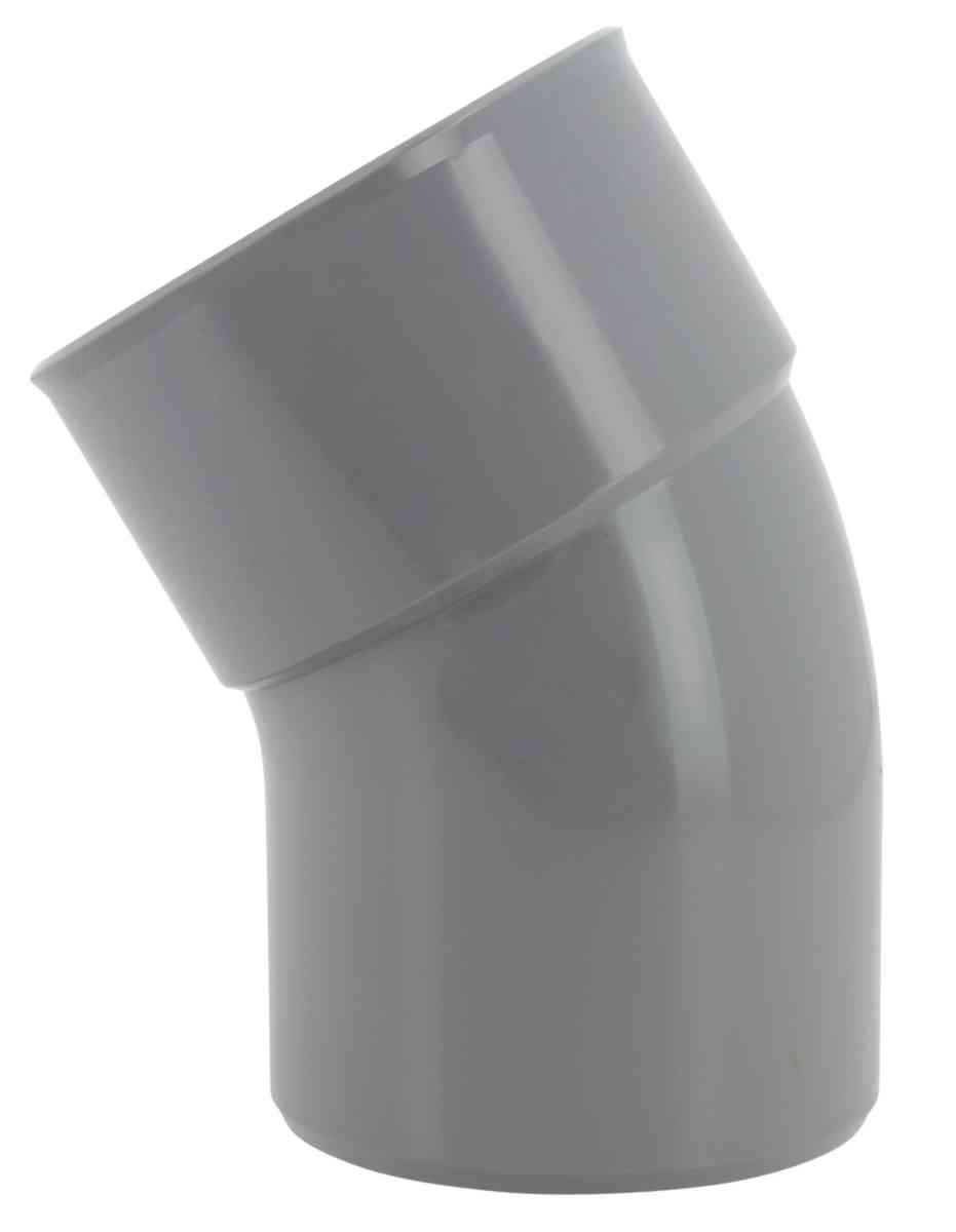 NICOLL - Coude Mâle Femelle 87°30 Simple Diamètre 100mm Réf. CT8