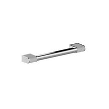 Barre droite Onyx2 450mm chromée avec caches blancs Réf. 12802-LS