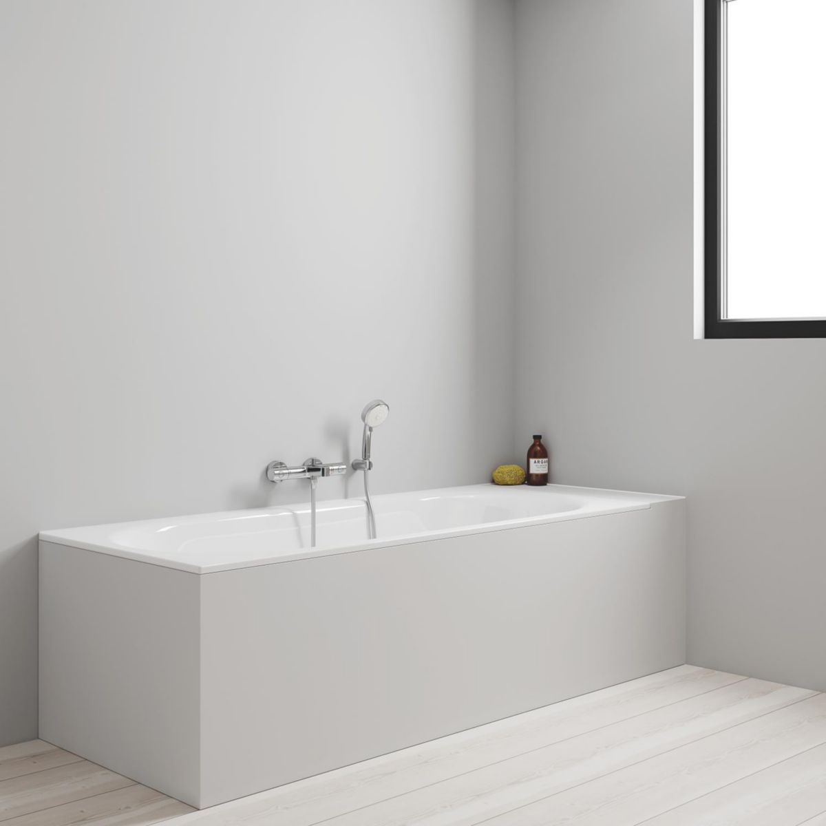 GROHE Ensemble de douche 3 jets avec support mural Tempesta