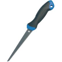 Scie à guichet Novipro manche bi-matière poignard 152mm bleu/noir Scie à guichet Novipro manche bi-matière poignard 152mm bleu/noir
