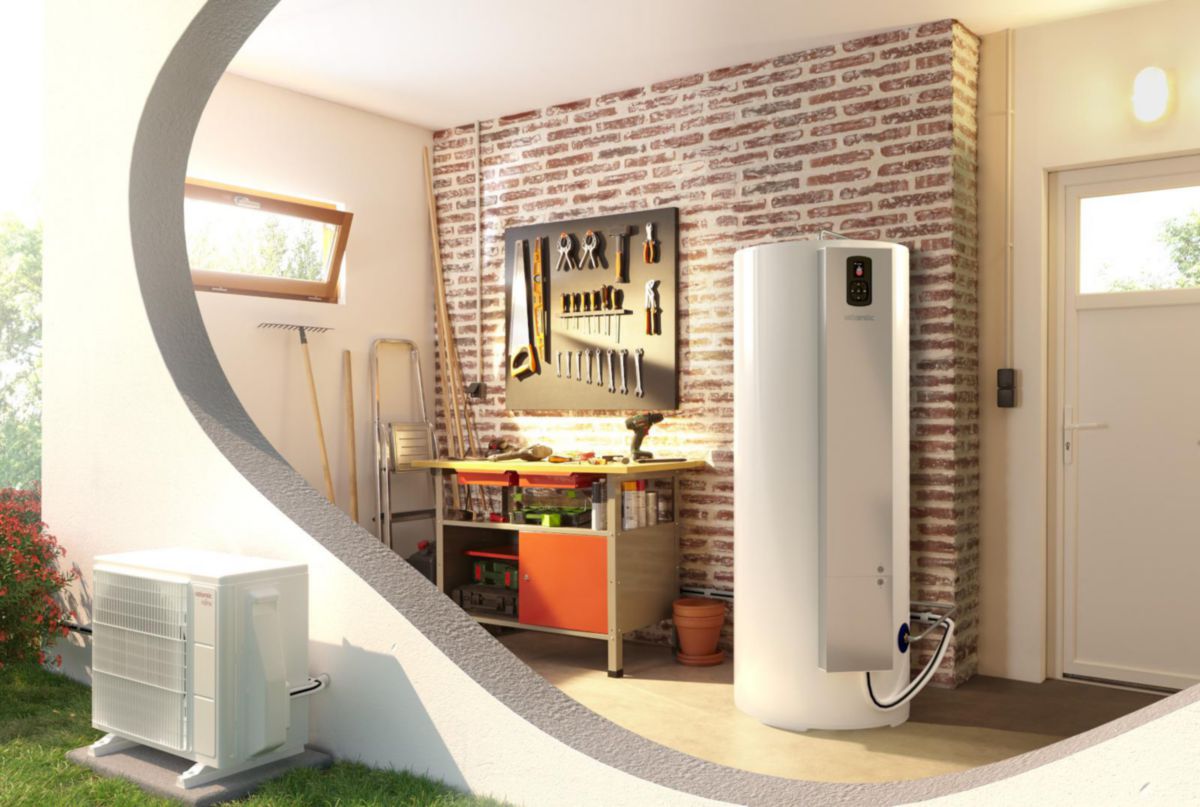 Gaine Pour Chauffe Eau Thermodynamique Atlantic ATLANTIC ELECTRIQUE - Chauffe-eau thermodynamique Calypso connecté