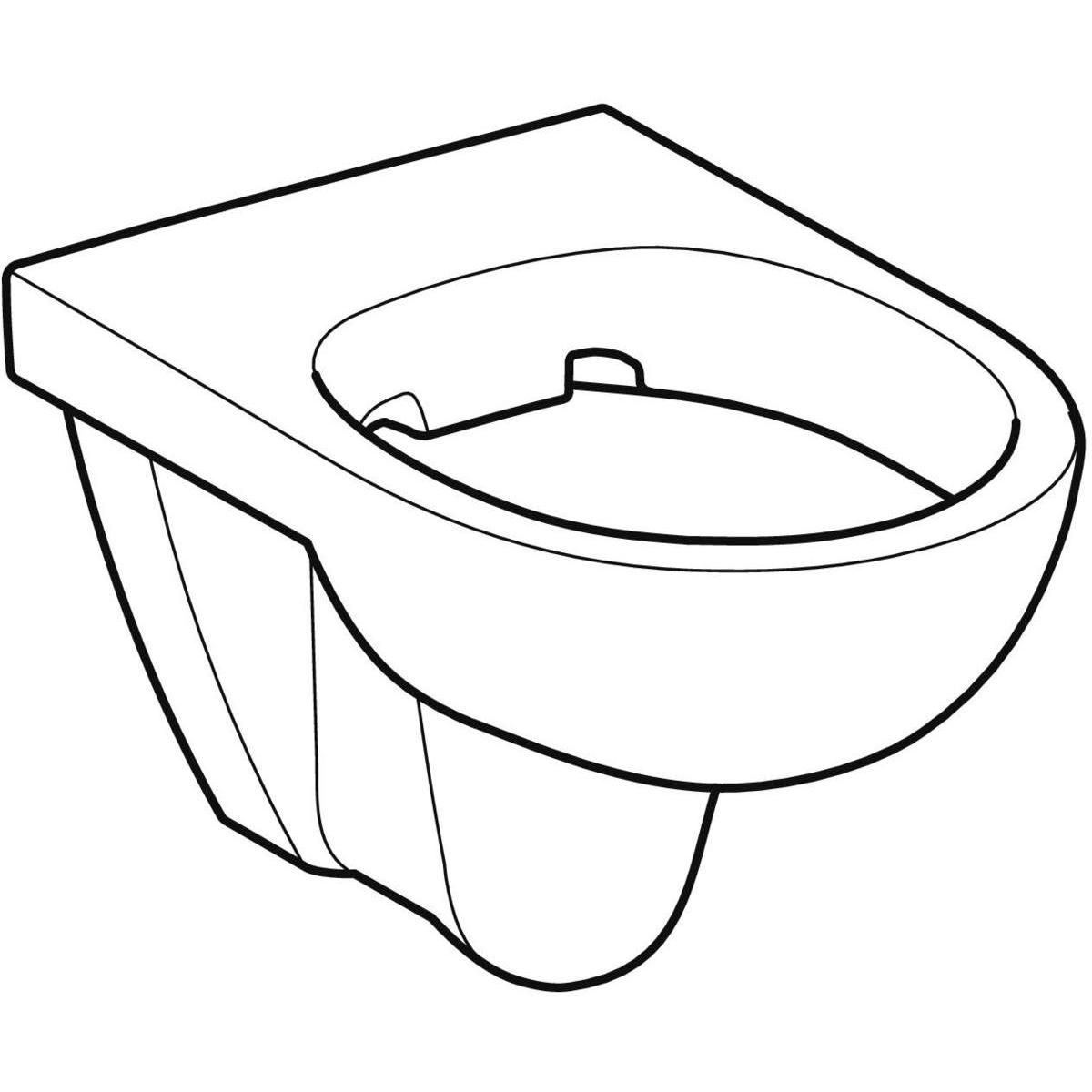 GEBERIT Cuvette suspendue DITO standard Rimfree blanc réf.00 réf