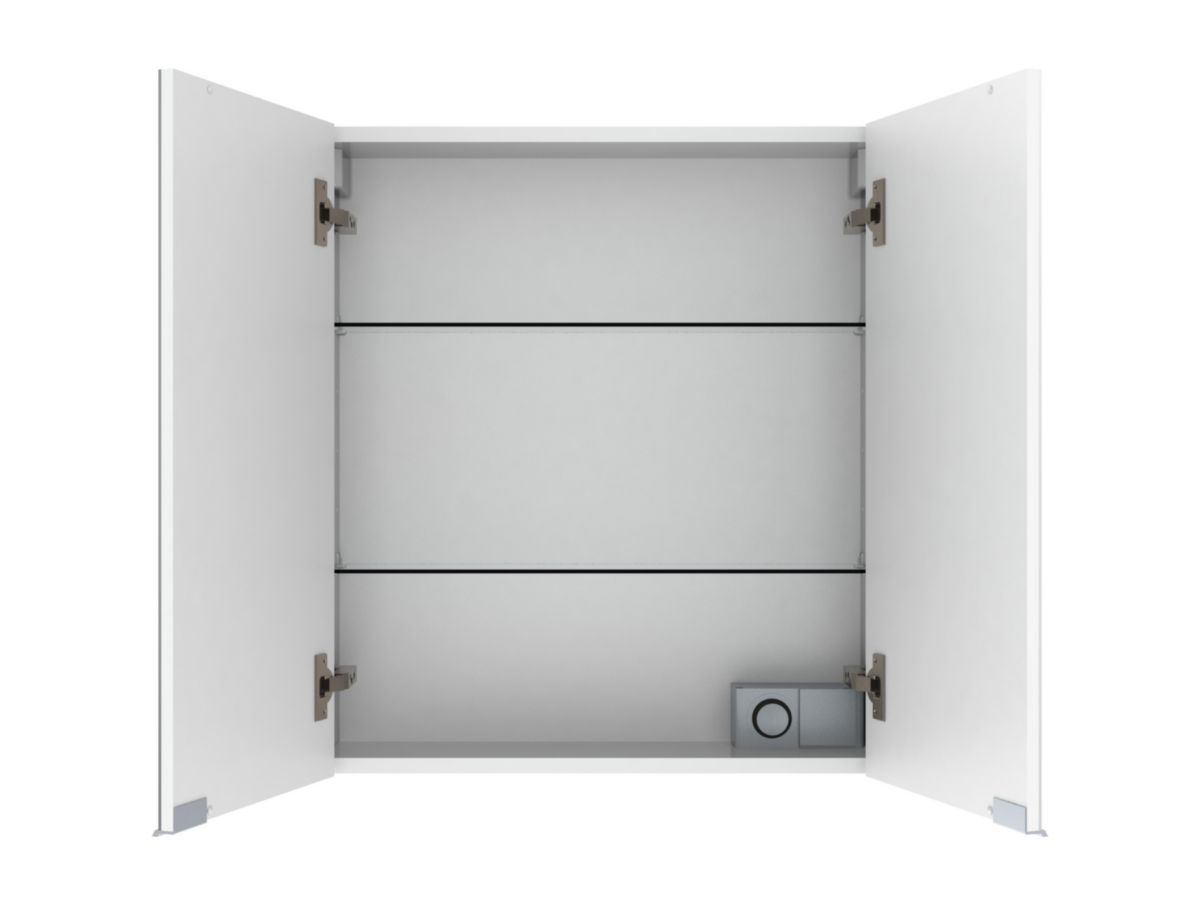 ALTERNA Armoire de toilette Alterna Bruges 60cm 2 portes Cedeo