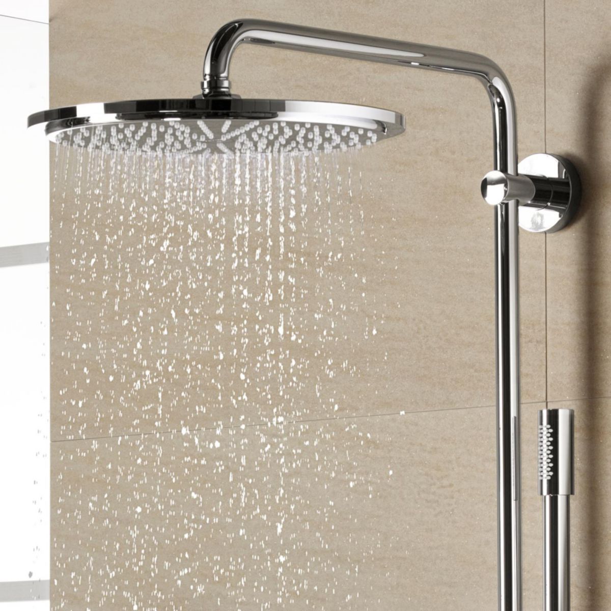 GROHE Douche de tête 1 jet Rainshower Cosmopolitan 310 Chromé