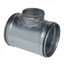 Té équerre galvanisé à joint - Diamètre 250/250 mm  11098011