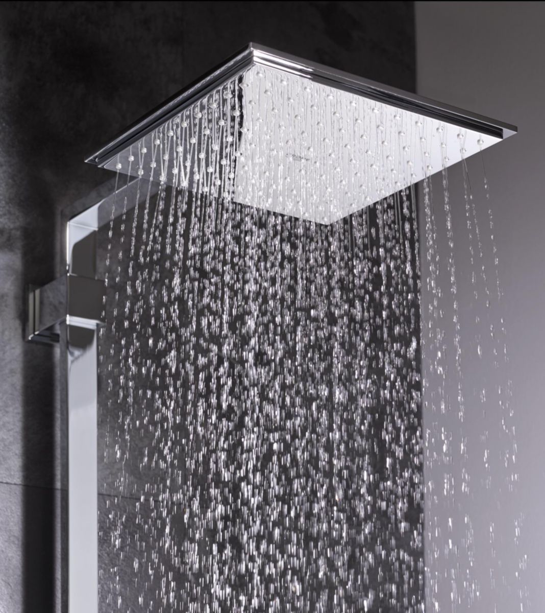 Douche de tête 1 jet Euphoria Cube 150 Chromé 27705000