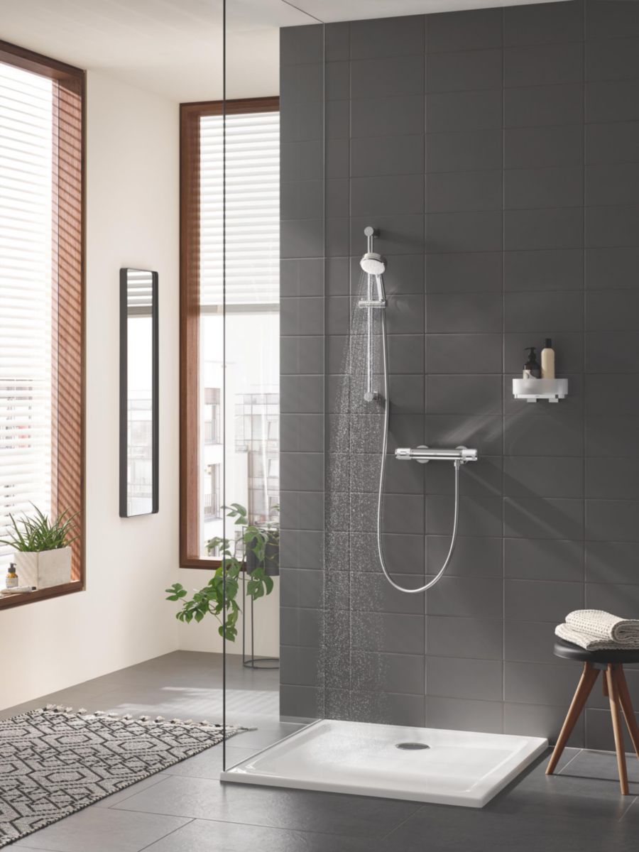 GROHE Barre de douche 600 mm Tempesta Cosmopolitan Chromé 27521000