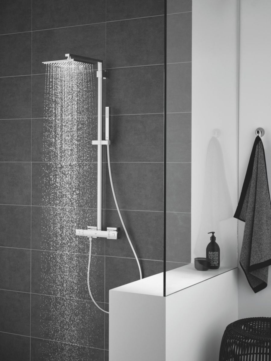 GROHE Douche de tête 1 jet Rainshower Allure 230 Chromé 27479000 Cedeo