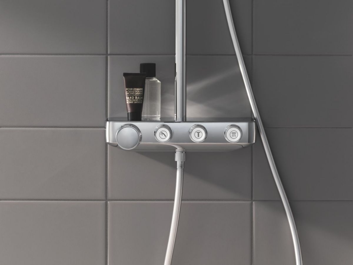 GROHE Colonne de douche avec mitigeur thermostatique Euphoria