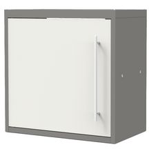 Meuble haut CLIPMETAL COLOR 60 cm, Coloris Aluminium