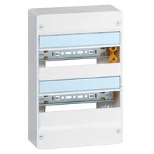Coffret Drivia 13 modules 2 rangées IP30 IK05 Blanc RAL 9003 Réf 401212