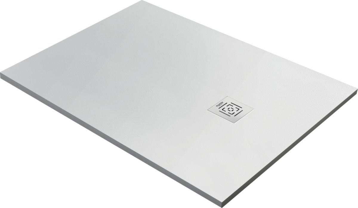 Receveur Alterna Daily'o 120 X 90 Cm Ardoise Blanc ALTERNA - Receveur Alterna Daily'L 120 x 90 cm blanc. | Cedeo