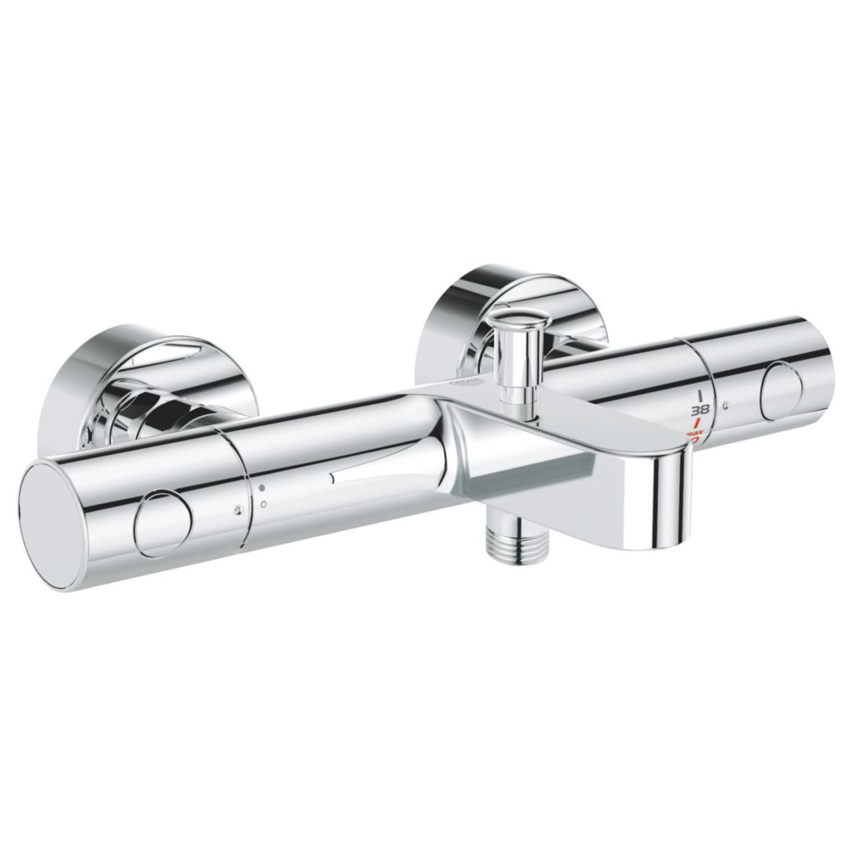 Grohe Mitigeur Thermostatique Bain Douche 1 2 Grohtherm 800 Cosmopolitan Chrome Ref 34772000 Cedeo