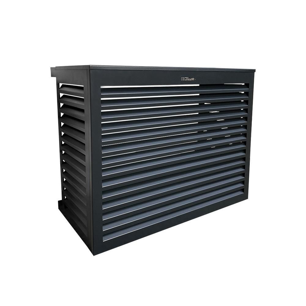 DECOCLIM - Cache climatisation et pompe à chaleur 22 aluminium Medium ...