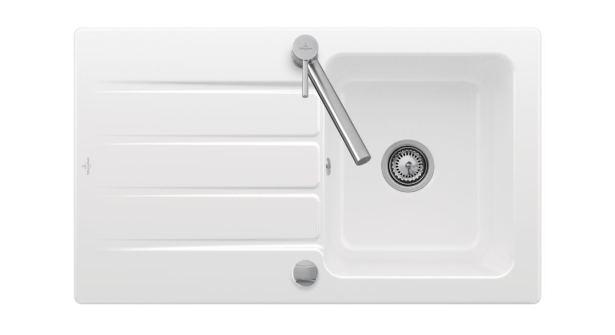 VILLEROY ET BOCH Evier à encastrer Architectura 50 86 x 51 cm 1