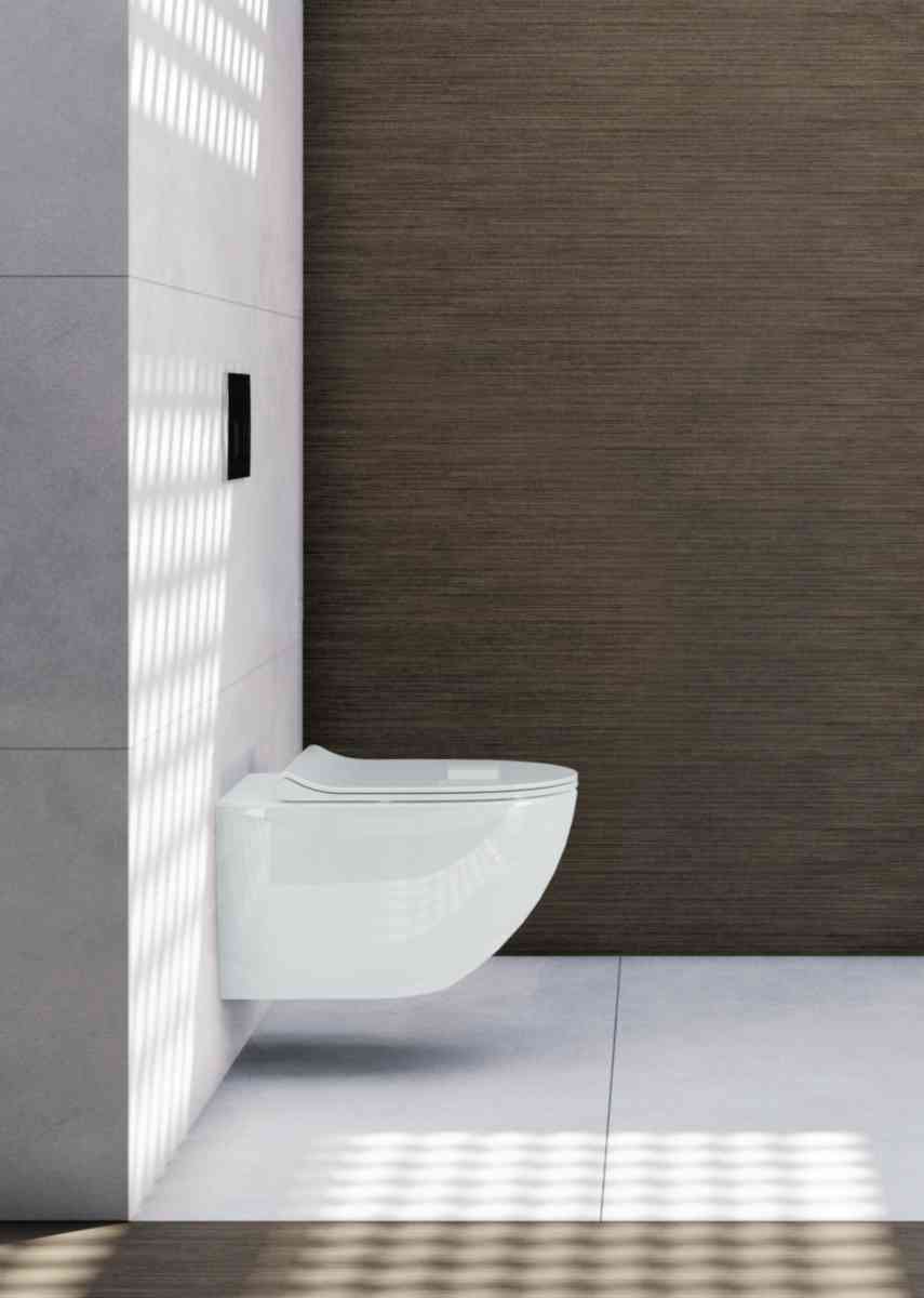 ALTERNA Pack WC suspendu Alterna Daily O2 courte sans bride avec