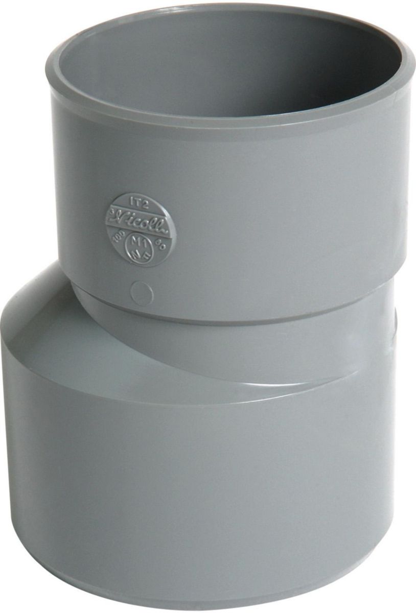 Nicoll Reduction Male Femelle Exterieure Excentree Nicoll It2 Diametre 100 80 Cedeo