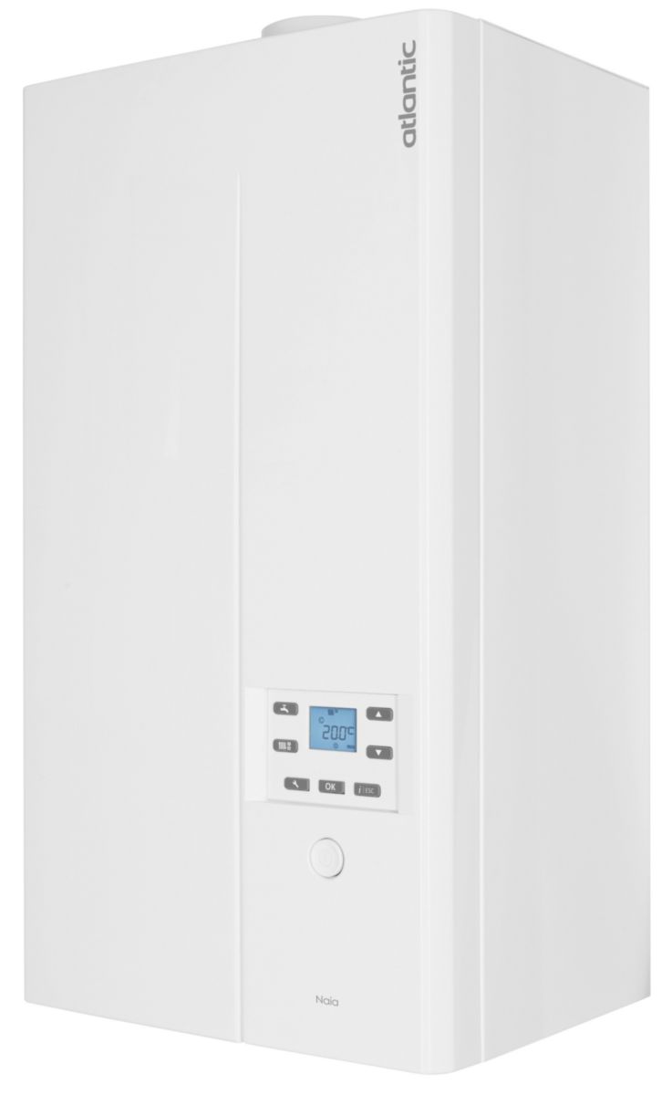 Atlantic Naia 2 Micro 25 Fiche Technique ATLANTIC PAC ET CHAUDIERE - Chaudière murale gaz naturel Naia 2 Micro  G20/G25 (non compatible propane) Réf. 021279 | Cedeo