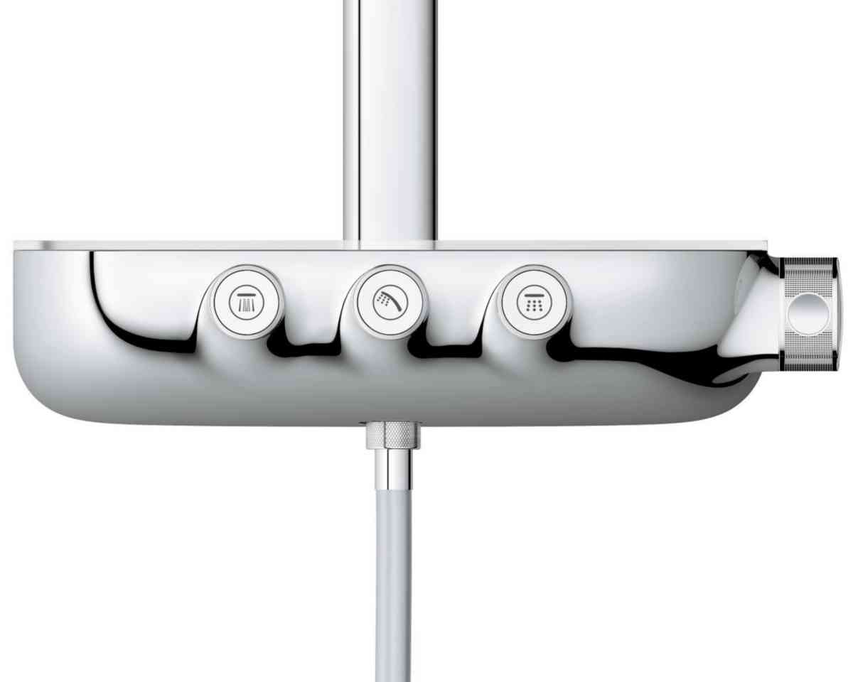 Grohe RAINSHOWER F-SERIES - AquaSymphony Plafonnier 6 Jets Avec Lumiere 26373001 84237767