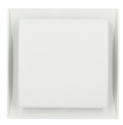 Grille D'aération NEOLIA Spéciale Gaz Blanc 180 X 180 Mm Diamètre 125 Mm - NICOLL