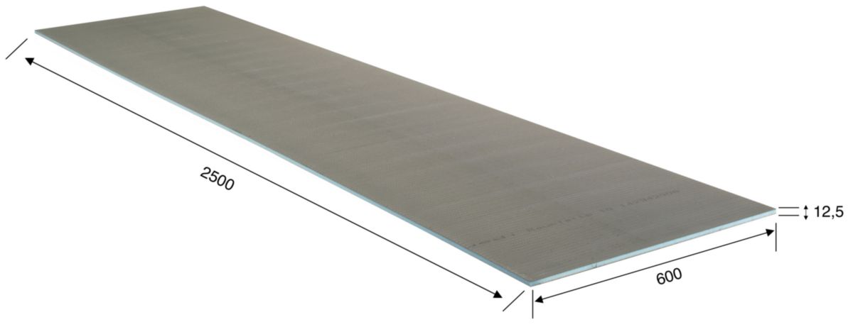 Panneau de construction Wedi XXL 120 x 250 cm 10 mm Réf. 01-07-29/410 - WEDI