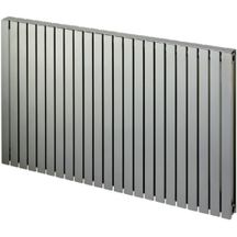 Radiateur eau chaude Acova Altaï horizontal double, puissance 348W (dT50), hauteur 500 mm, largeur 352 mm, 8 éléments, raccordement excentré par le bas, Aller/Retour réversible, Blanc RAL 9016 Réf. HYD-050-036
