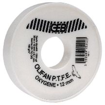OLIFAN PTFE ruban de spécialité, oxygène 12mmx30mx0,1mm réf 815202