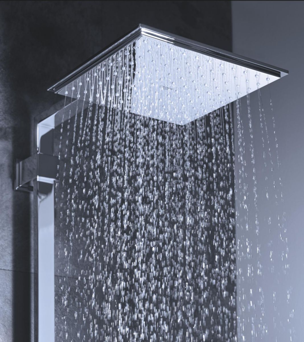 Douche de tête 1 jet Euphoria Cube 150 Chromé 27705000