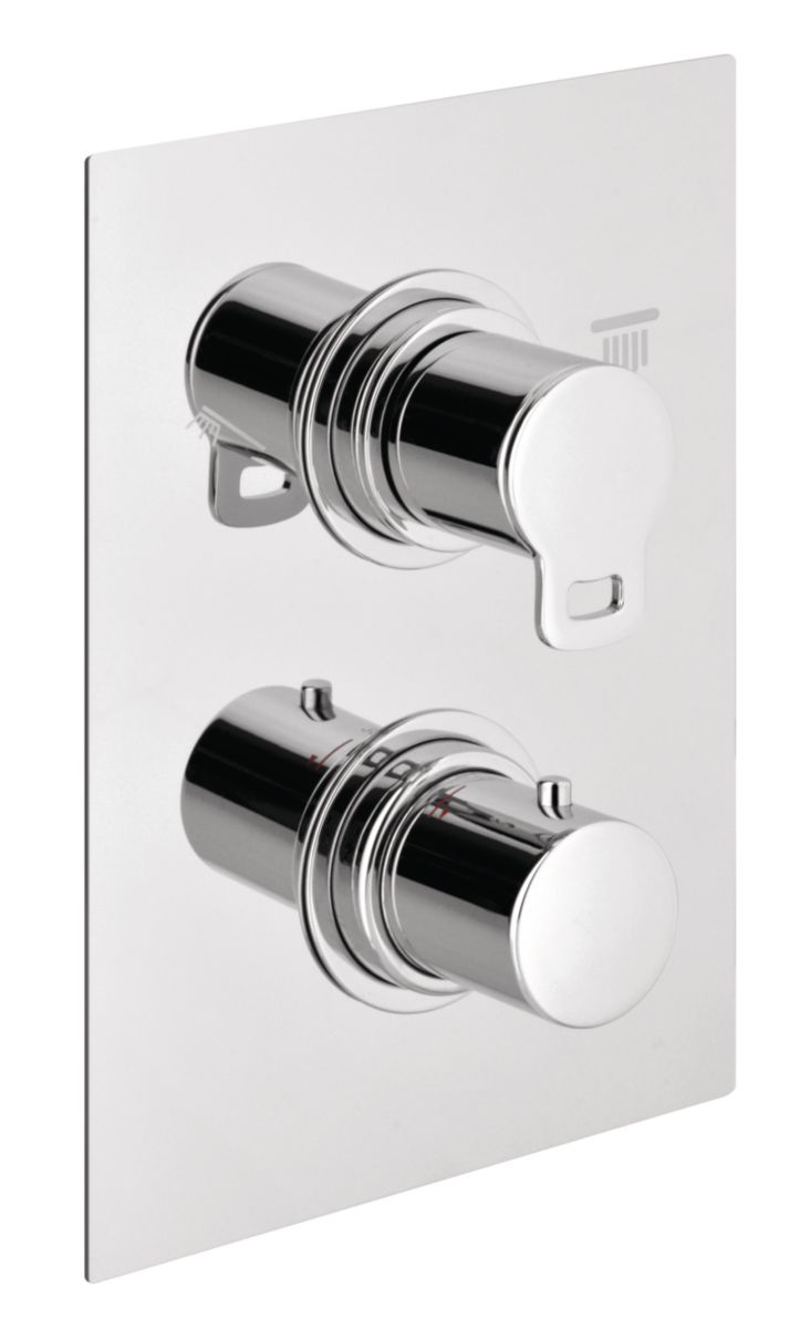 ALTERNA Ensemble thermostatique 2 voies encastré avec corps d