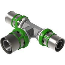 Té réduit 20x2-16x2-20x2 (x2) Réf. 7130RW201620