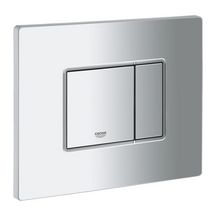 Plaque de commande SKATE Cosmopolitan pour cuvette de wc suspendue, chromé mat Réf. 38732P00