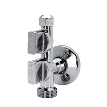 Robinet entrée 15x21 double sortie 20x27  12x17 bicone 10 VITAQ Réf. 1273078/COMB1MAC