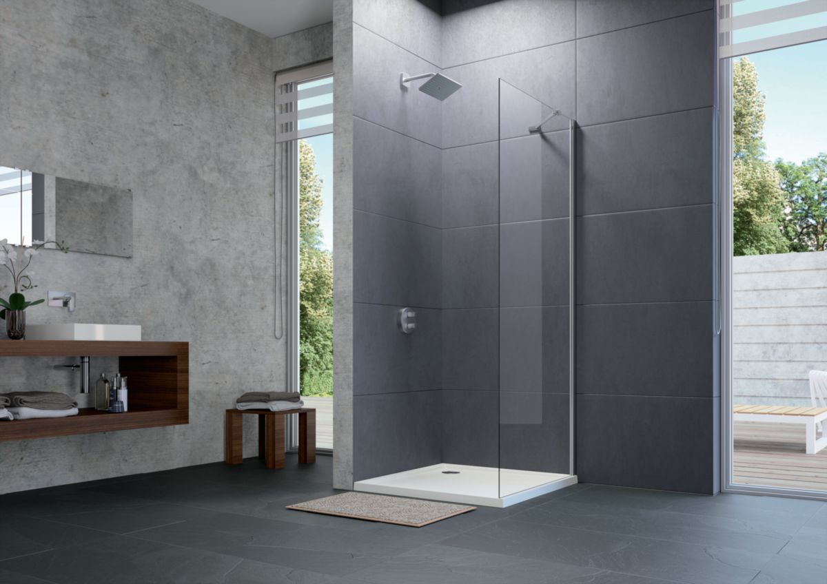 Huppé paroi de douche