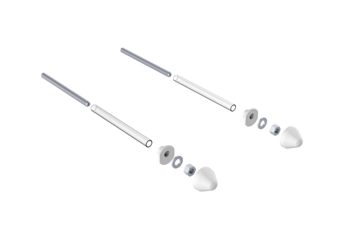 ALTERNA Kit de fixation de la cuvette pour bâtisupport autoportant