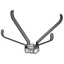Bride de centrage DUALIS FLEXCONDENS, diamètre 080 mm, pour chaudière gaz et fioul BA 80 FLA Réf. 27080765/0