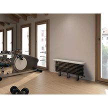 Radiateur eau chaude TESI BANC 1056W Blanc H249 L1200 Réf. RT612000501A402N01