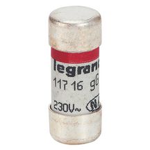 Cartouche domestique cylindrique 10,3x25,8 mm avec voyant 16 A (x10) Ref.011716