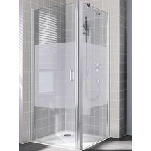 Paroi de douche Cada CC TWL 09020 VVK argent poli verre sérigraphié XS Réf. 1403032234