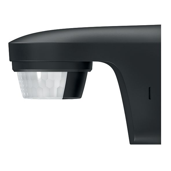 THEBEN Détecteur de mouvement noir pour installation extérieur. Angle de détection 180