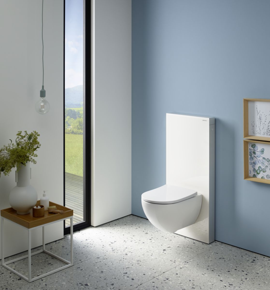 GEBERIT - Panneau sanitaire pour WC suspendu Geberit Monolith Plus