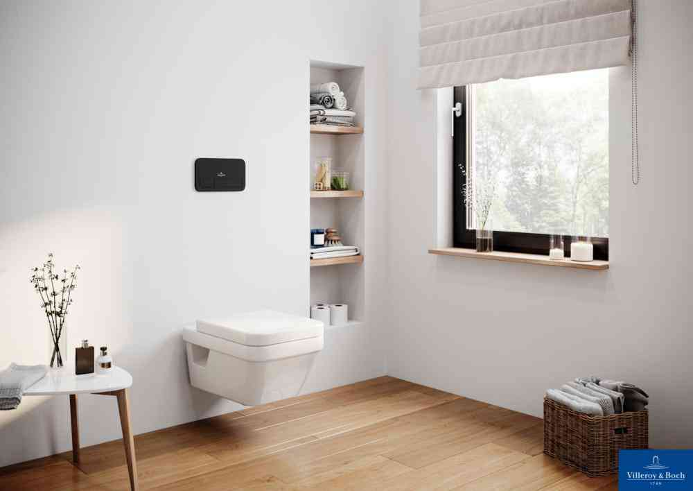 Villeroy & Boch Subway Abattant WC SlimSeat Avec Système D'abaissement Automatique - Siège De Toilette Amovible