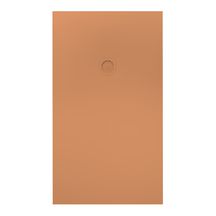 Receveur de douche extra-plat Neo Plus Lisse 75x80 cm Sand Stone, Rèf: SNES0591-SAN, mat Kr