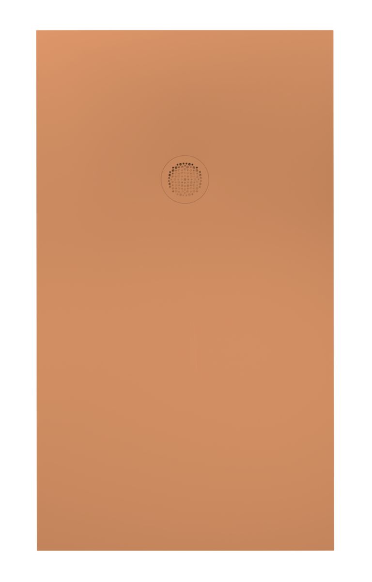 Receveur de douche extra-plat Neo Plus Lisse 75x80 cm Sand Stone, Rèf: SNES0591-SAN, mat Kr