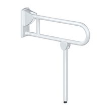 Barre relevable avec béquille diamètre 32 mm Nylon HR blanc 850 mm réf. 5170N
